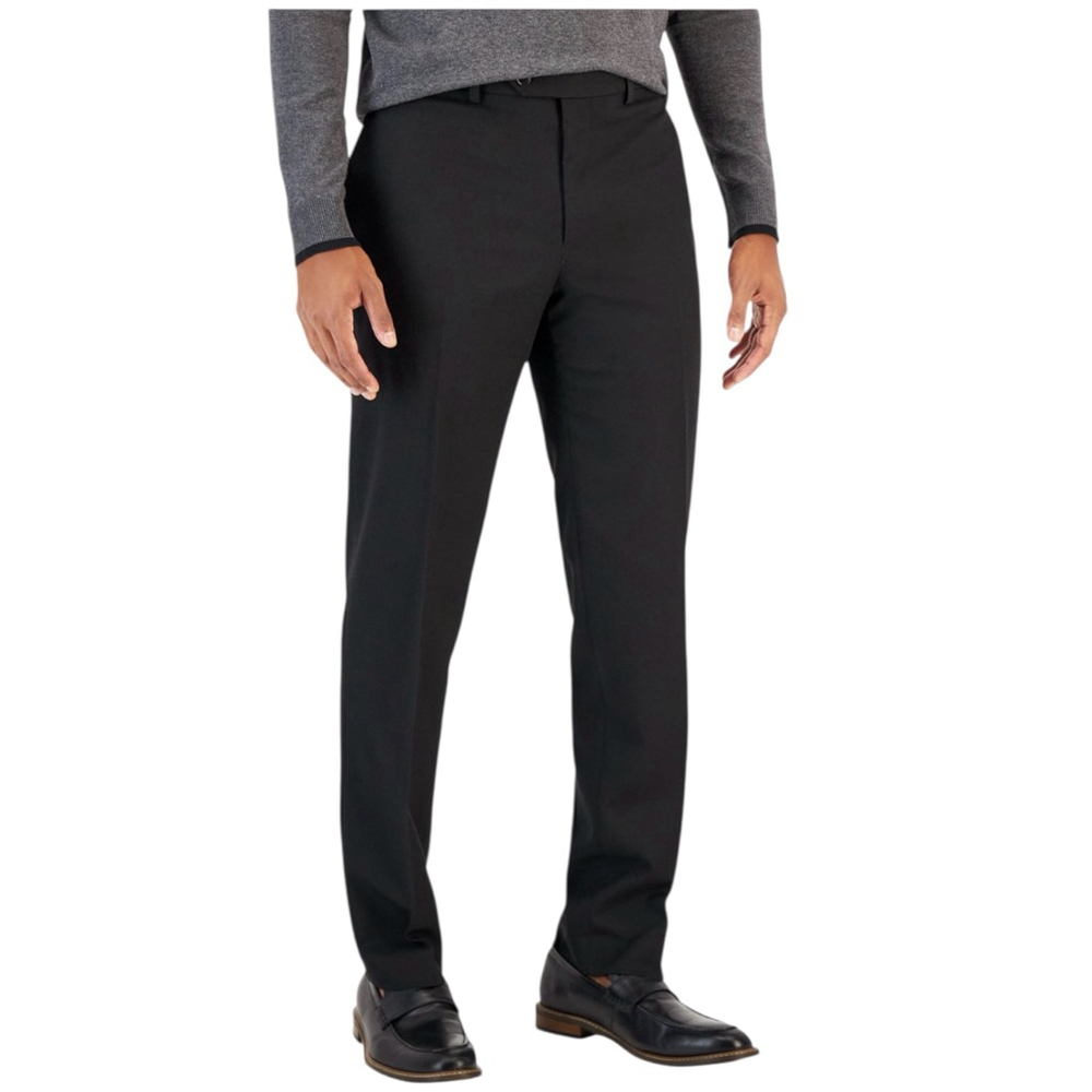 VAN HEUSEN Flex Modern Fit Suit Pants Black Size 42 x 33